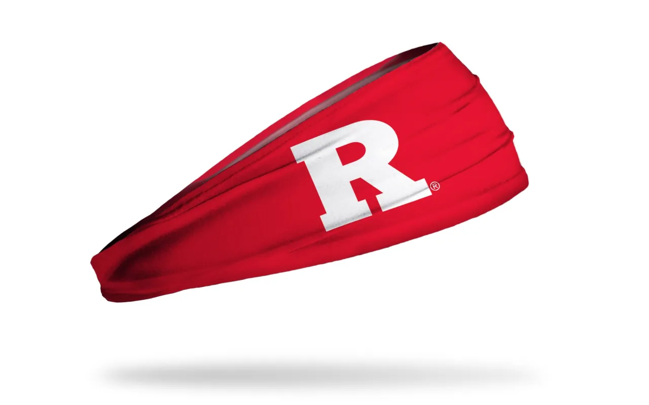 Rutgers University: Red Logo Big Bang Lite Headband sold by JUNK Brands