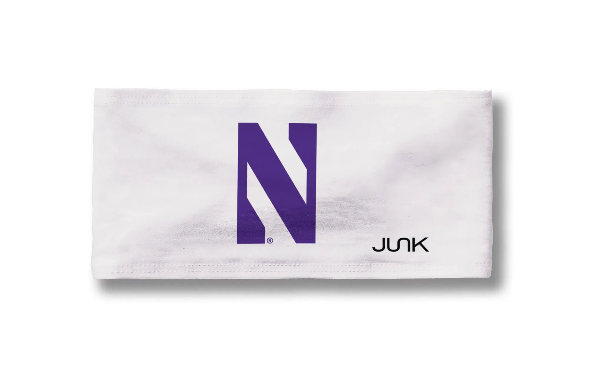 Northwestern University: White Logo Big Bang Lite Headband sold by JUNK Brands product image thumbnail 3