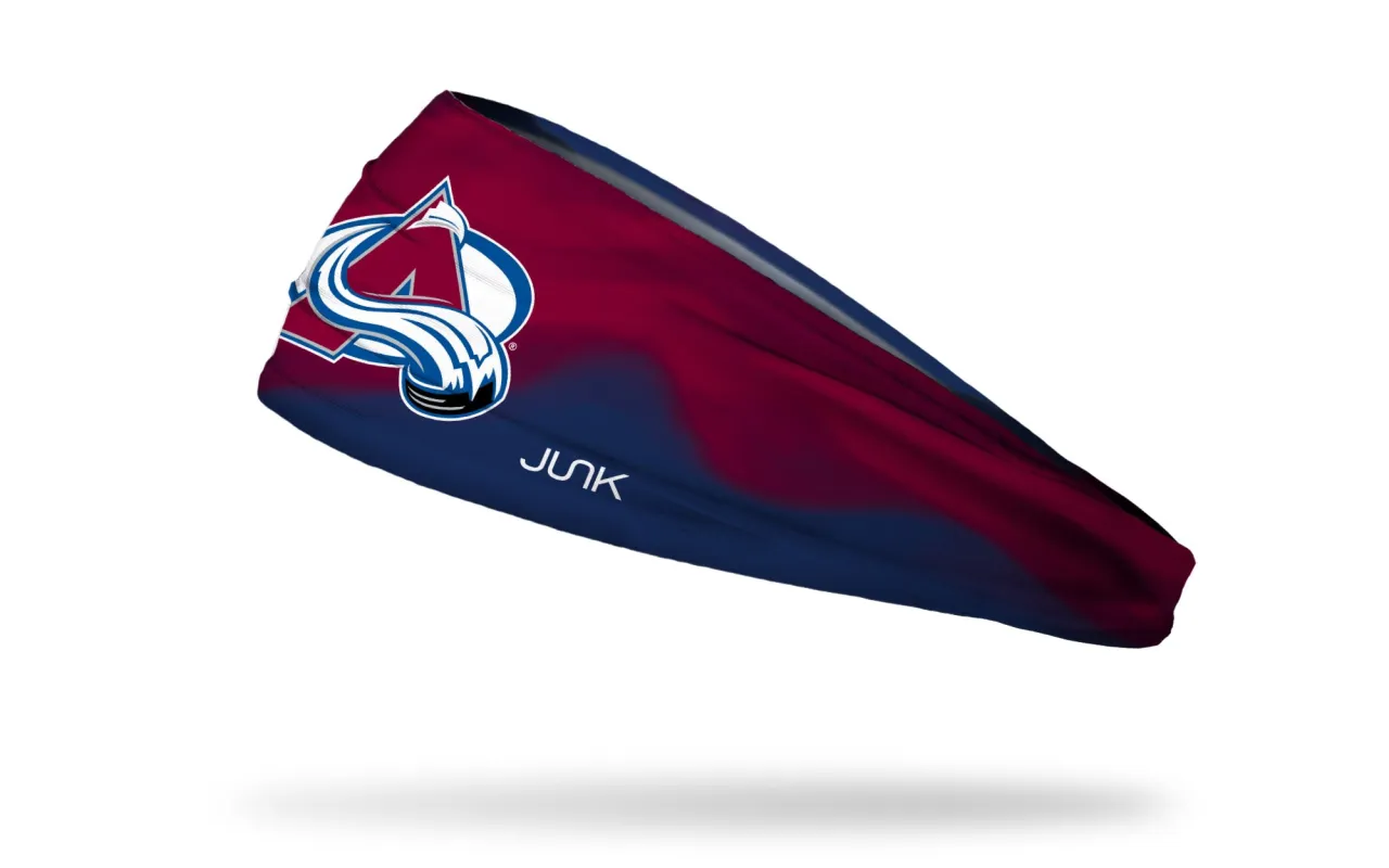 Colorado Avalanche: Faceoff Big Bang Lite Headband sold by JUNK Brands