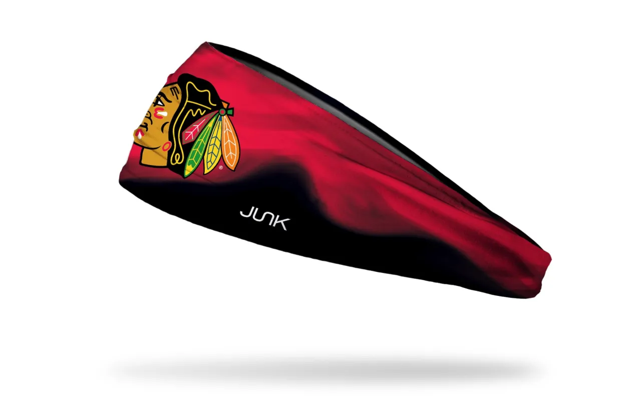 Chicago Blackhawks: Faceoff Big Bang Lite Headband sold by JUNK Brands