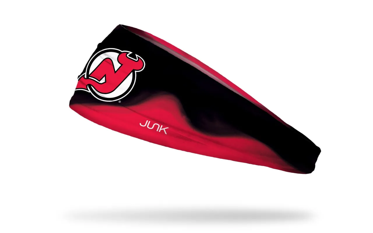 New Jersey Devils: Faceoff Big Bang Lite Headband sold by JUNK Brands