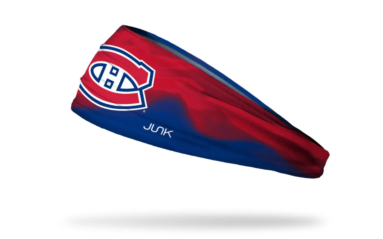 Montreal Canadiens: Faceoff Big Bang Lite Headband sold by JUNK Brands