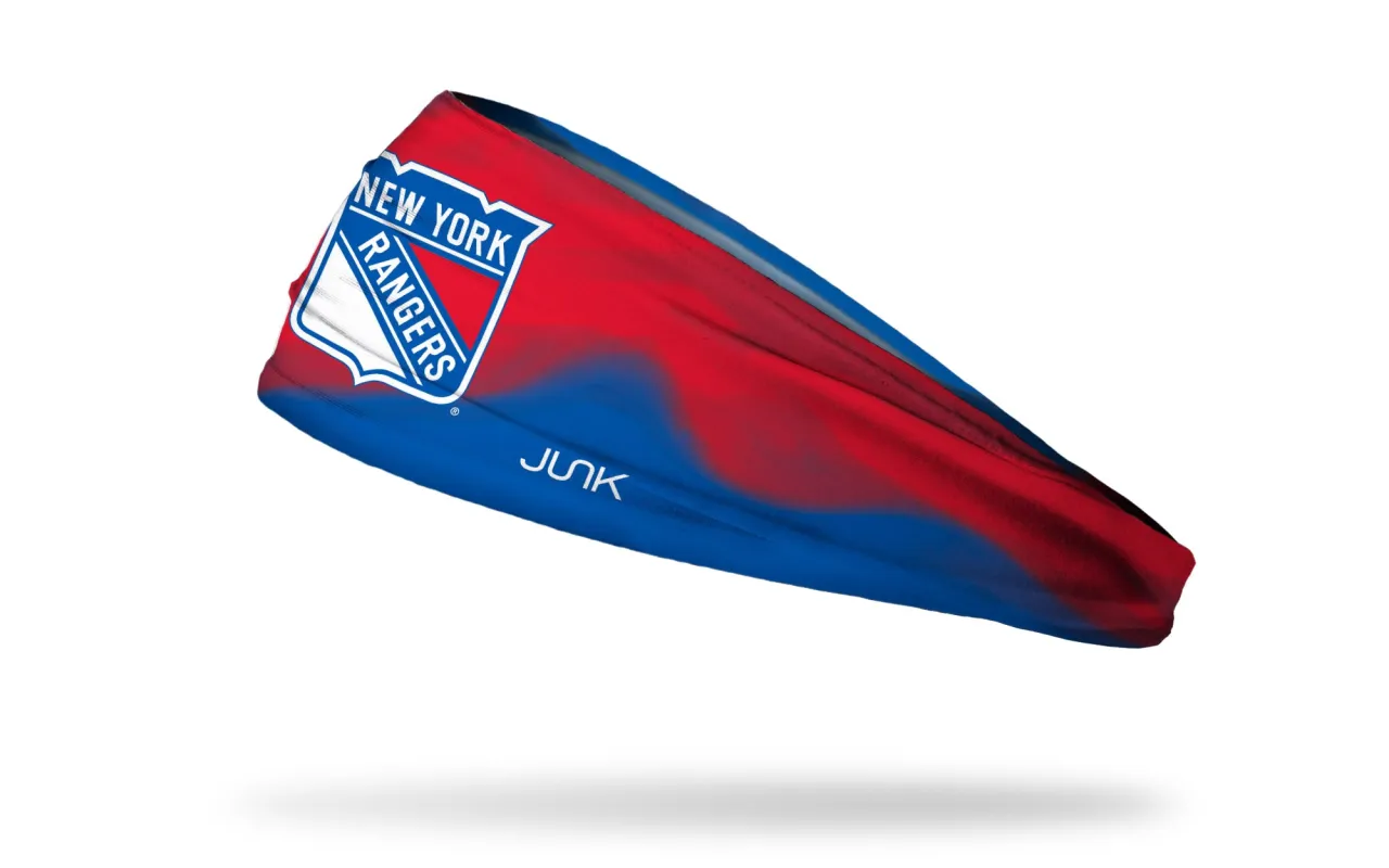 New York Rangers: Faceoff Big Bang Lite Headband sold by JUNK Brands