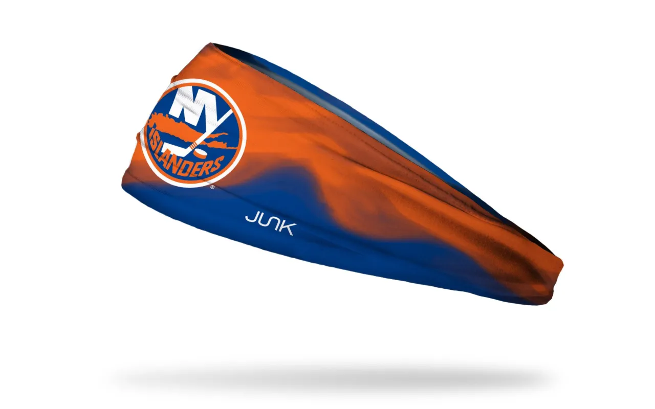 New York Islanders: Faceoff Big Bang Lite Headband sold by JUNK Brands