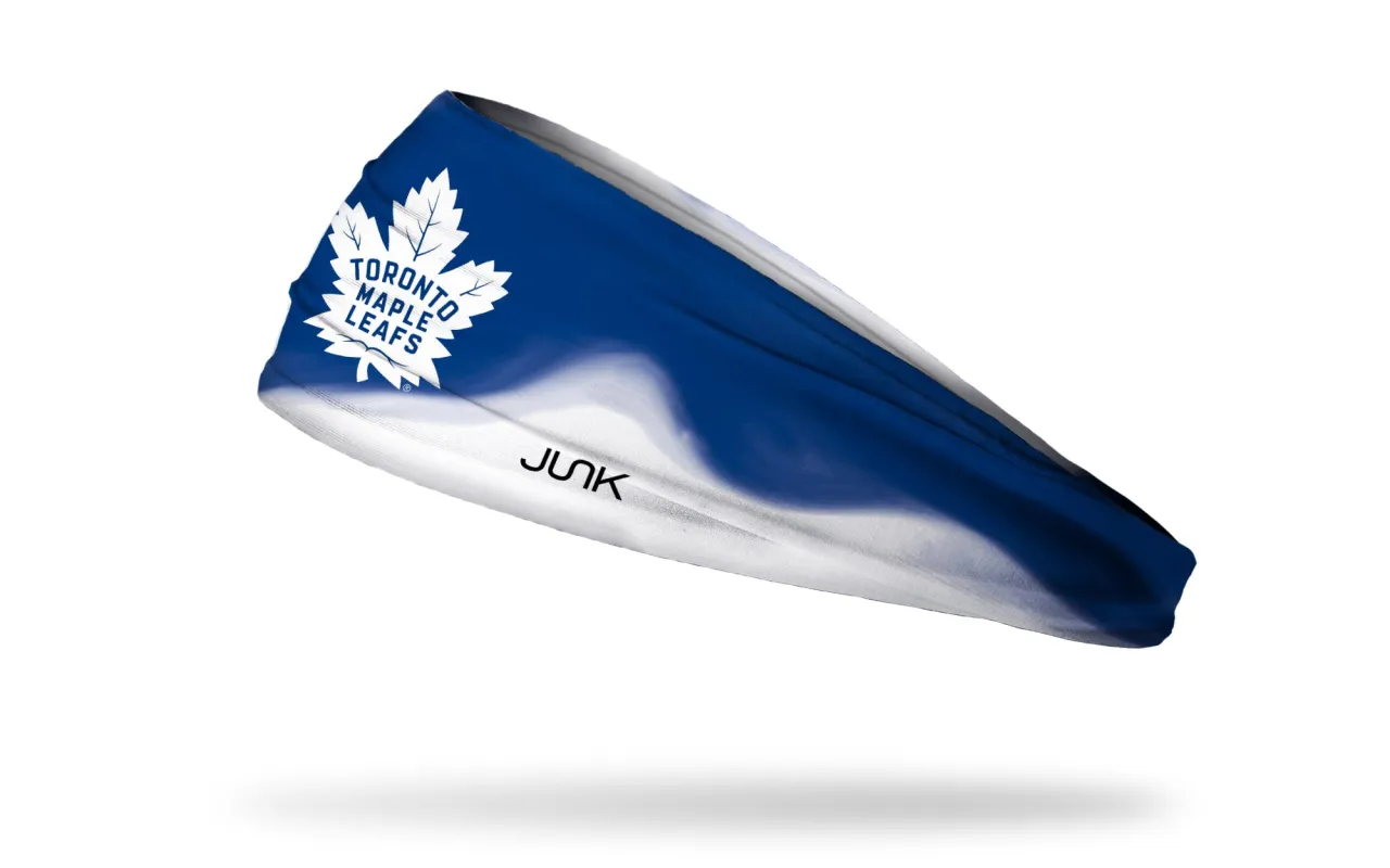 Toronto Maple Leafs: Faceoff Big Bang Lite Headband sold by JUNK Brands