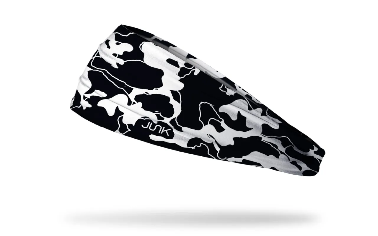 Colorless Camo Big Bang Lite Headband sold by JUNK Brands
