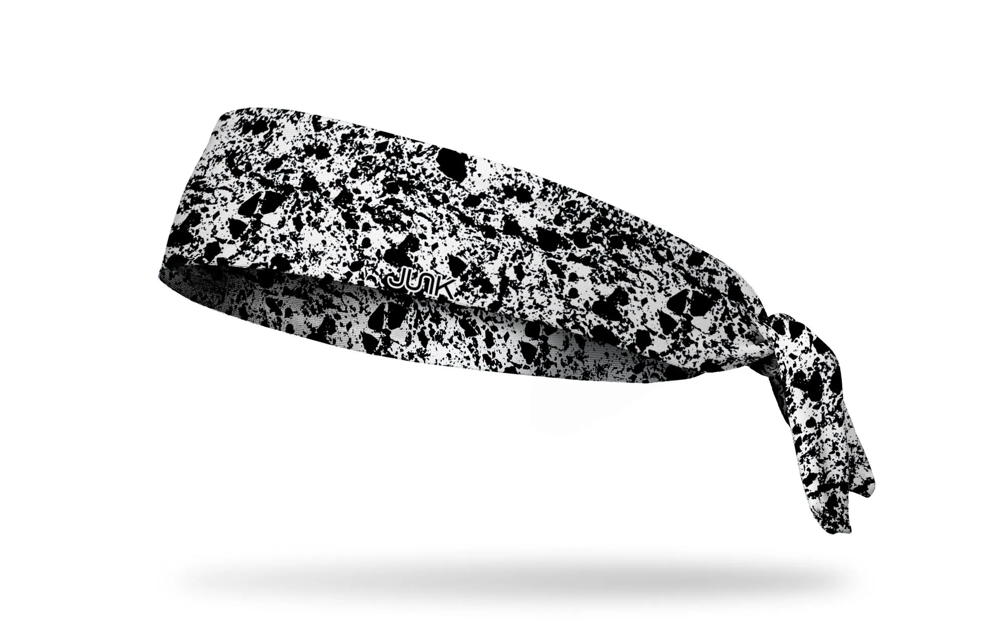 Concrete Contrast Flex Tie Headband sold by JUNK Brands