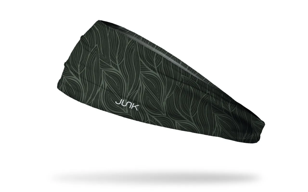 Leafy Greens Big Bang Lite Headband sold by JUNK Brands