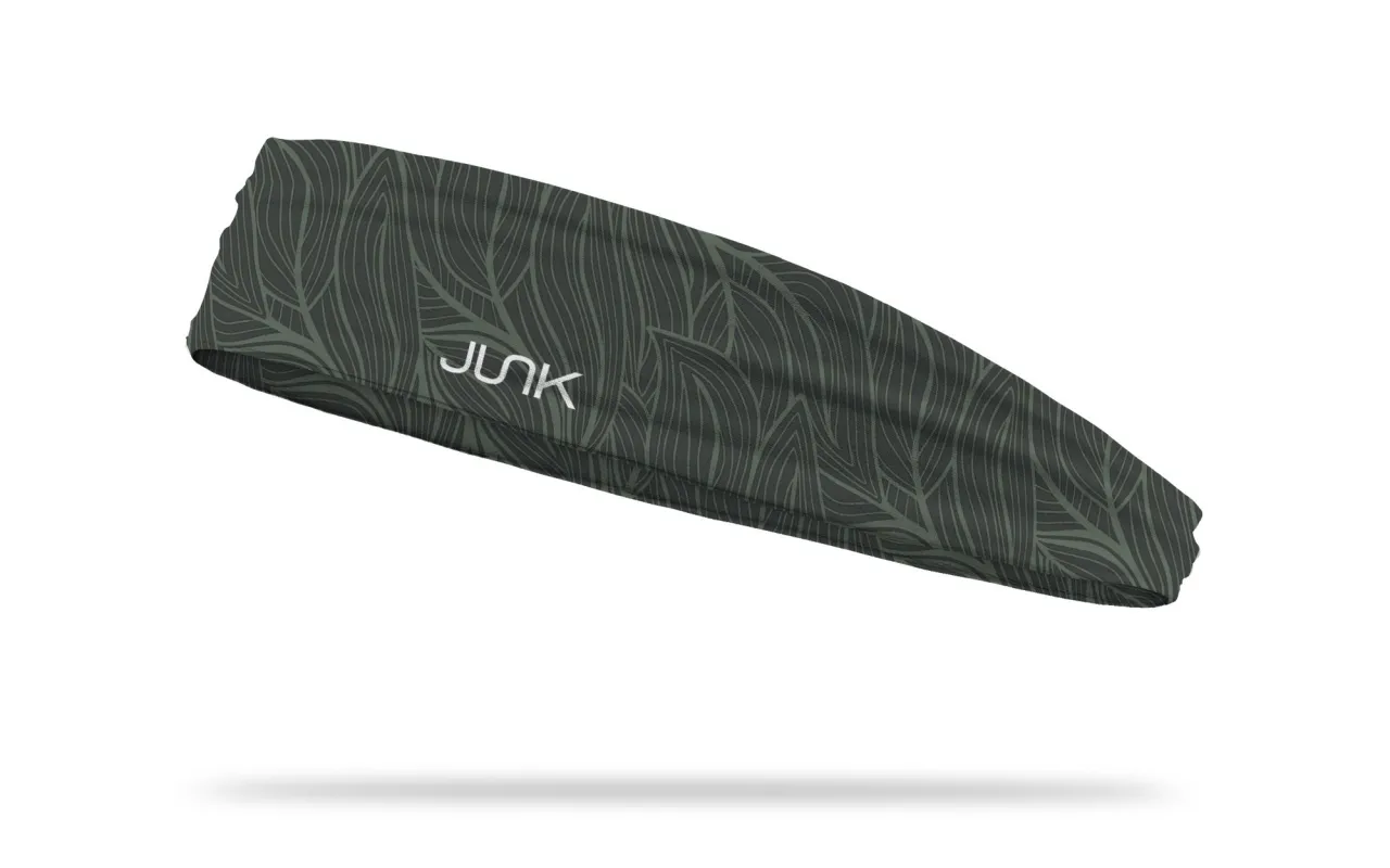 Leafy Greens Infinity Headband sold by JUNK Brands