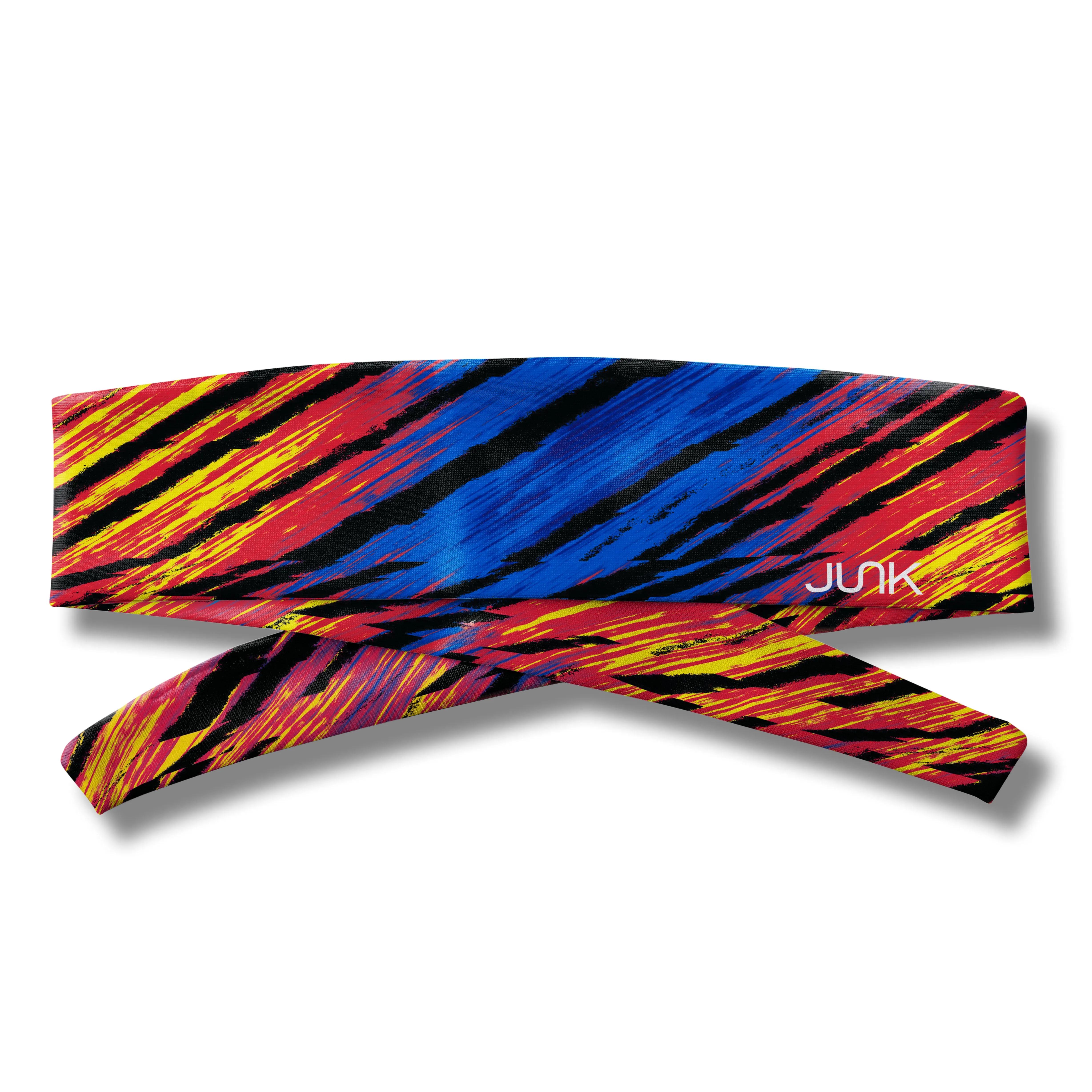 Saja Stripes Flex Tie Headband sold by JUNK Brands product image thumbnail 3