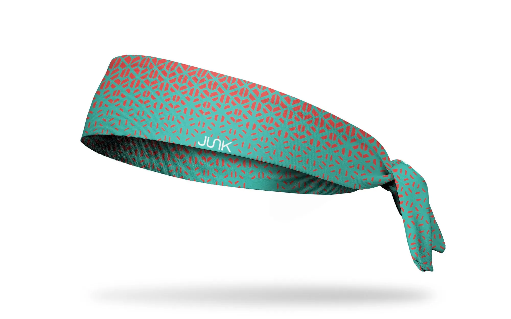 Frozen Fractals Flex Tie Headband sold by JUNK Brands