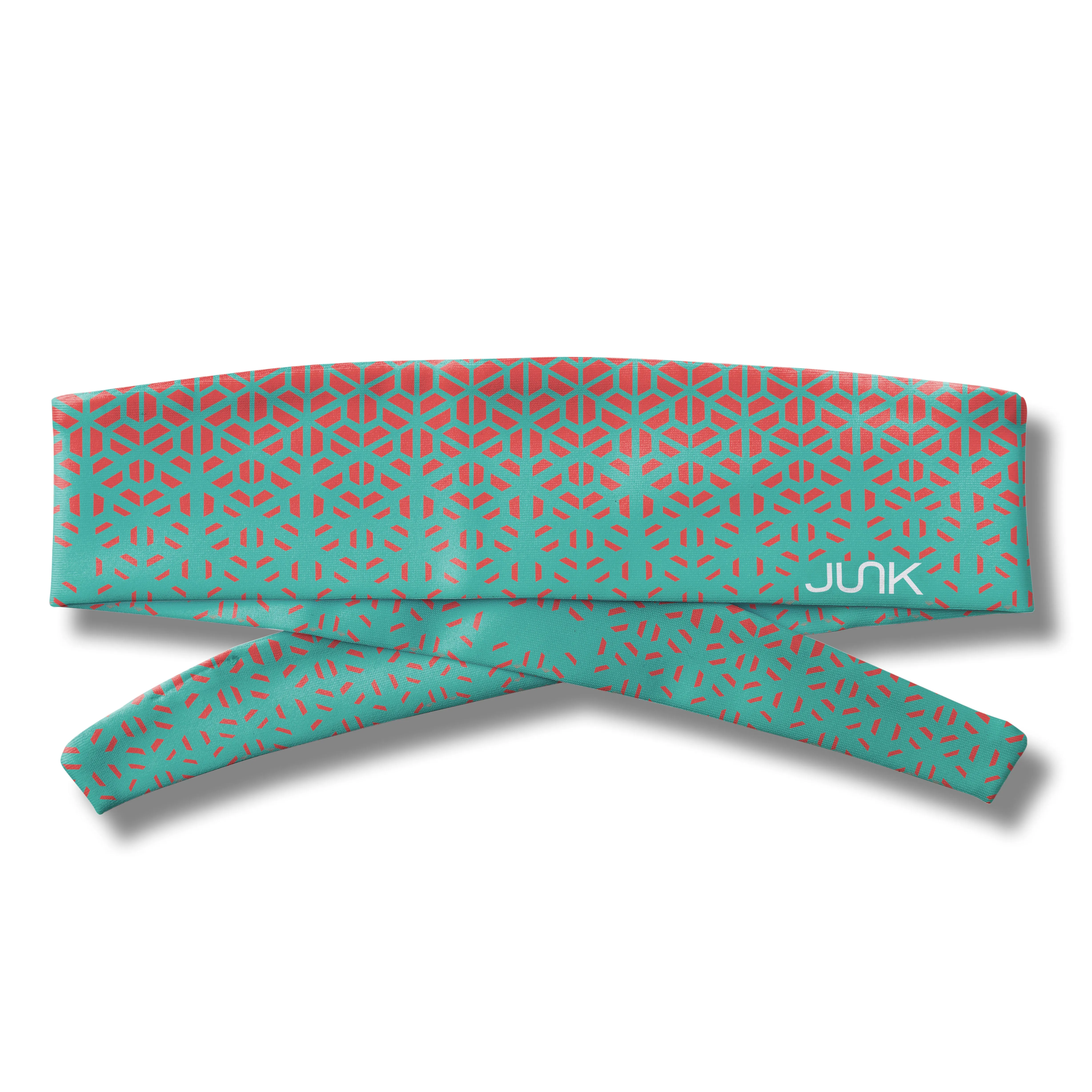 Frozen Fractals Flex Tie Headband sold by JUNK Brands product image thumbnail 3