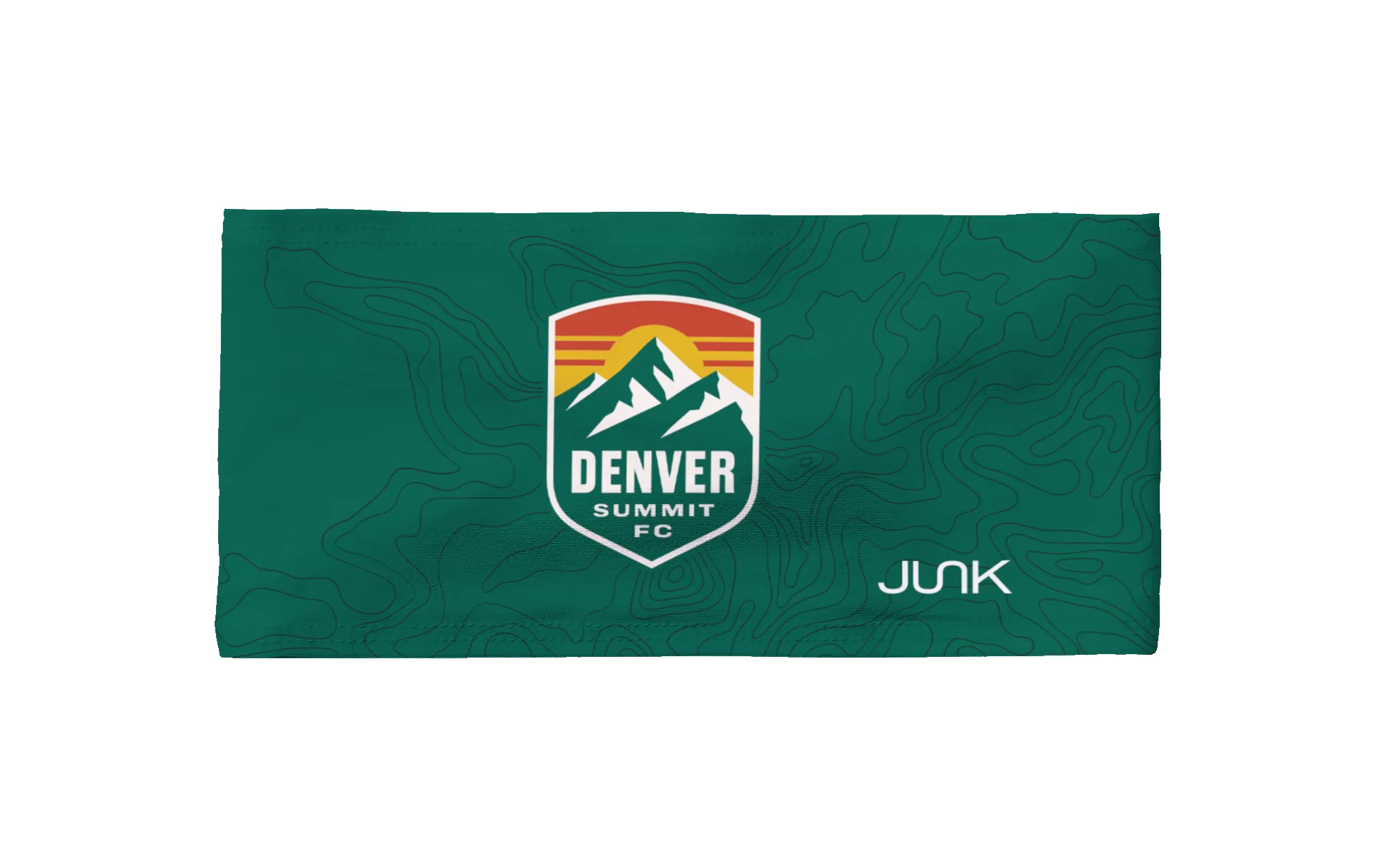 Denver Summit FC: Topographic Big Bang Lite Headband sold by JUNK Brands product image thumbnail 3