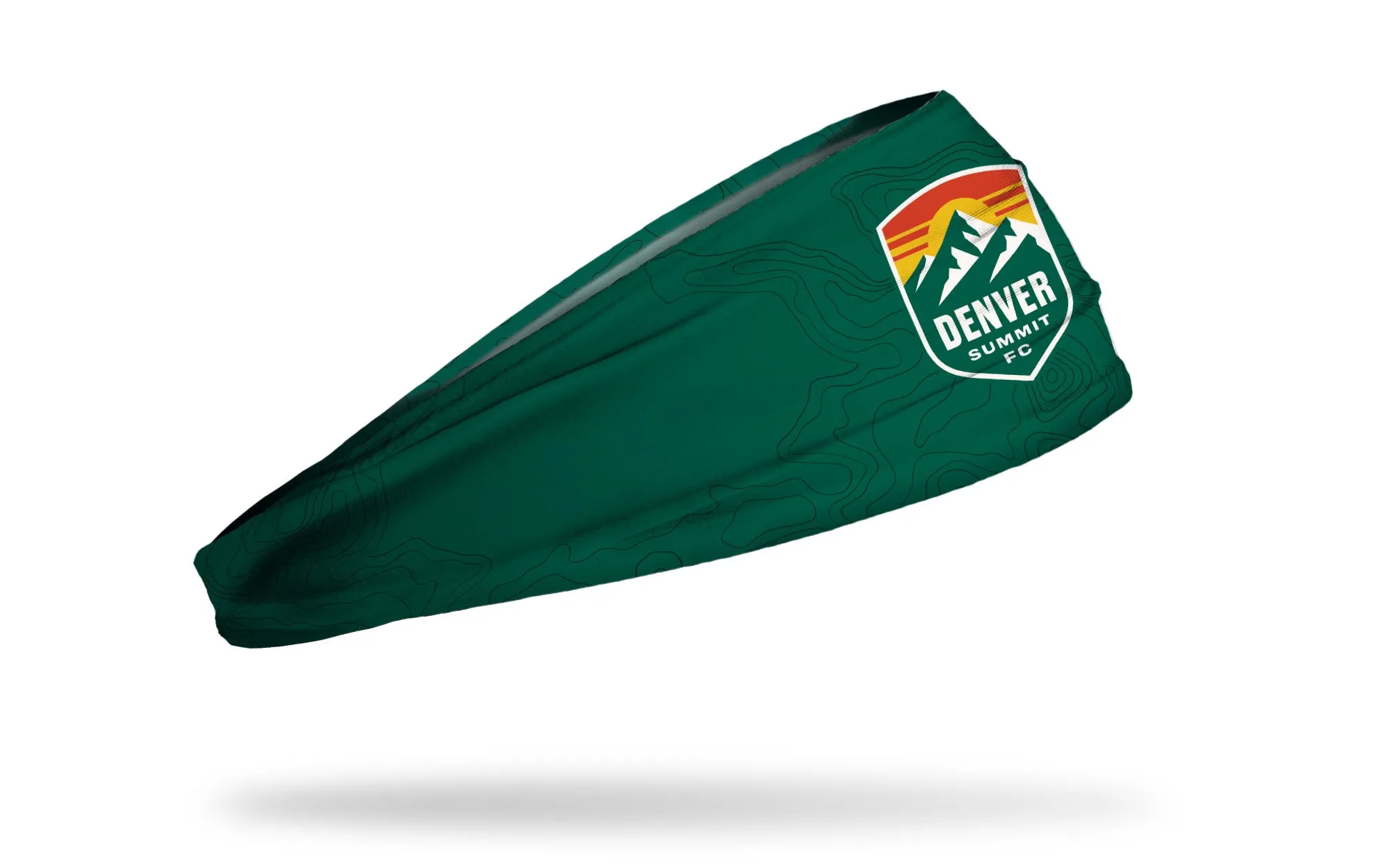 Denver Summit FC: Topographic Big Bang Lite Headband sold by JUNK Brands product image thumbnail 2