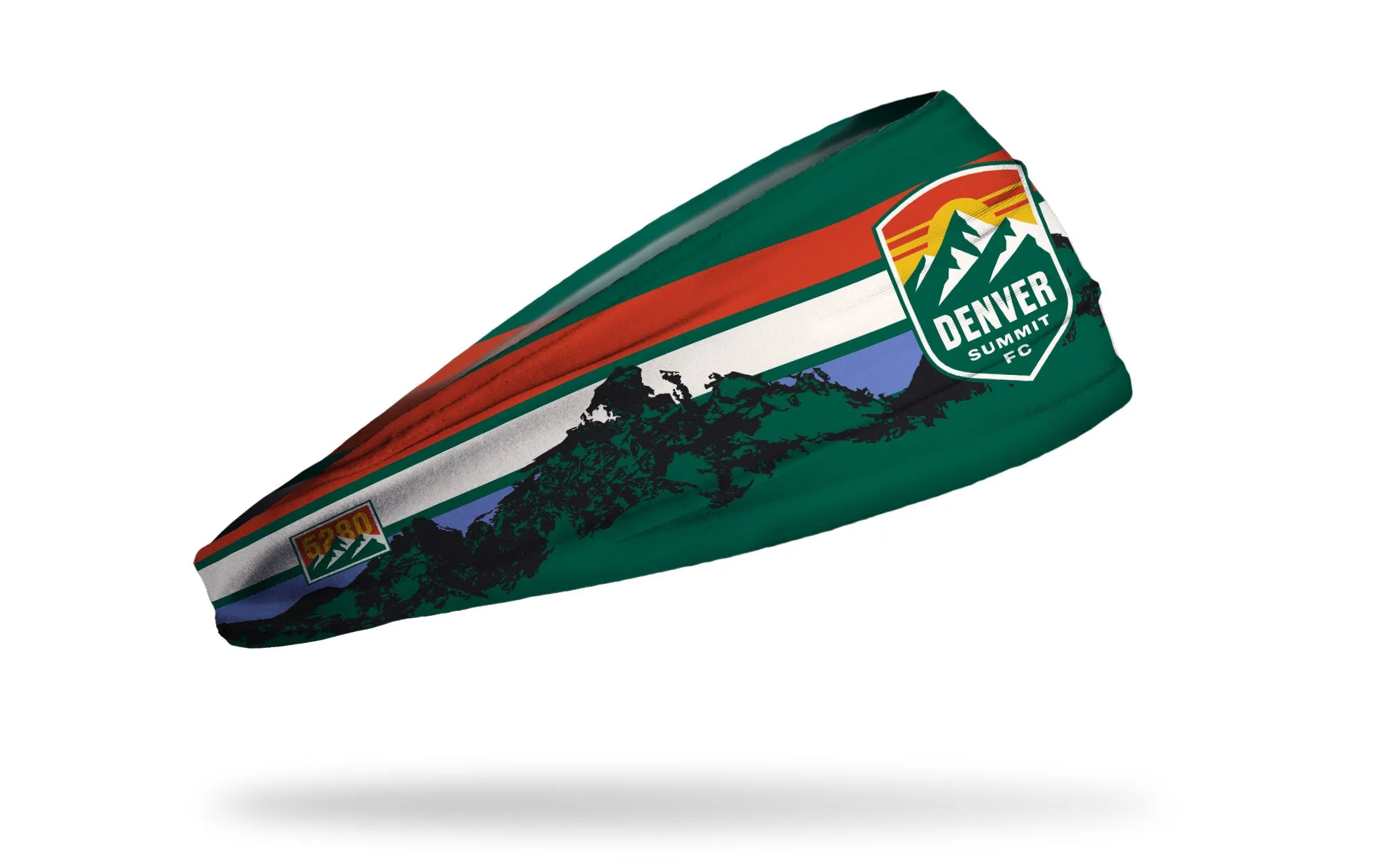 Denver Summit FC: Mountain Climber Big Bang Lite Headband sold by JUNK Brands product image thumbnail 2