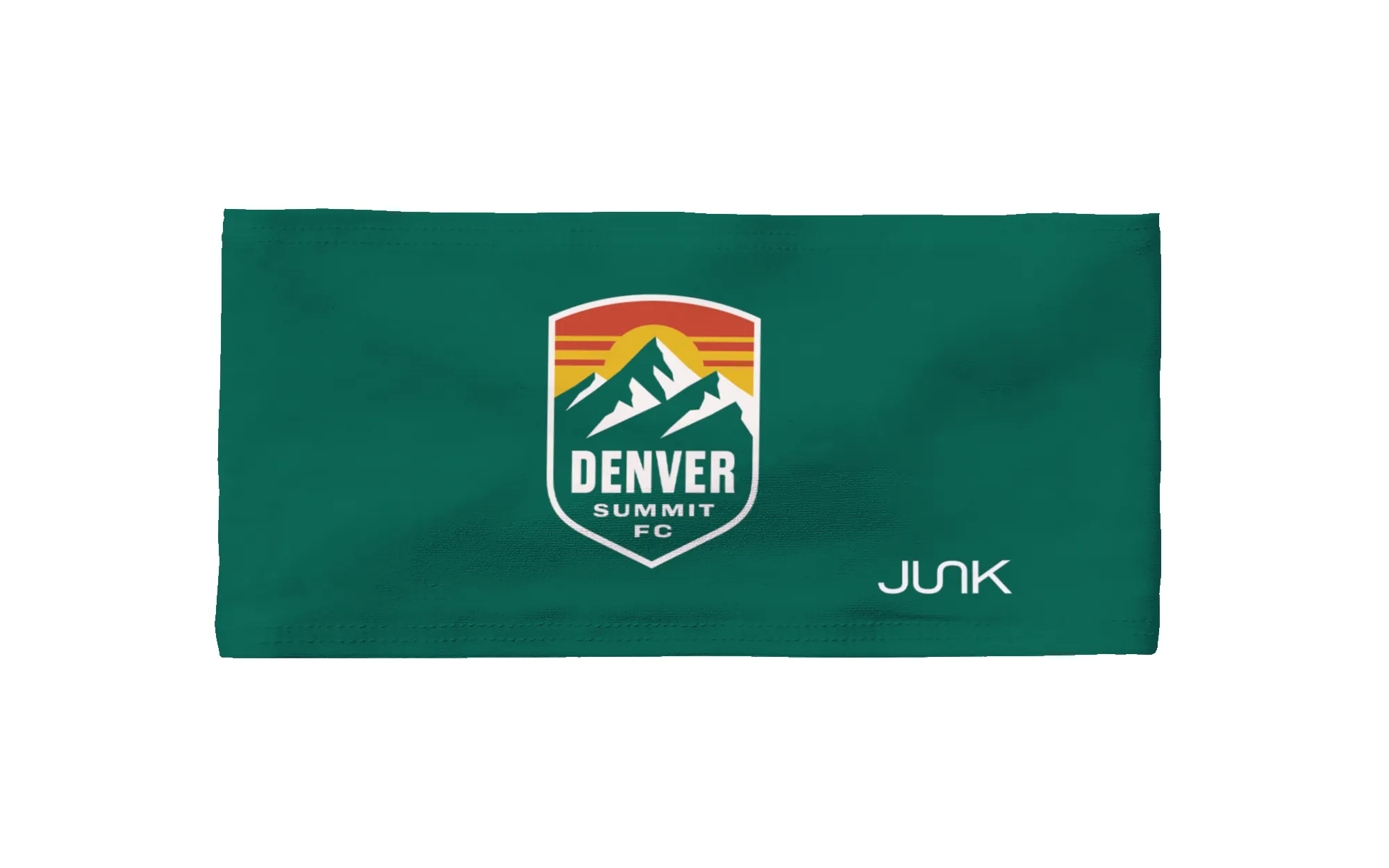 Denver Summit FC: Logo Green Big Bang Lite Headband sold by JUNK Brands product image thumbnail 3