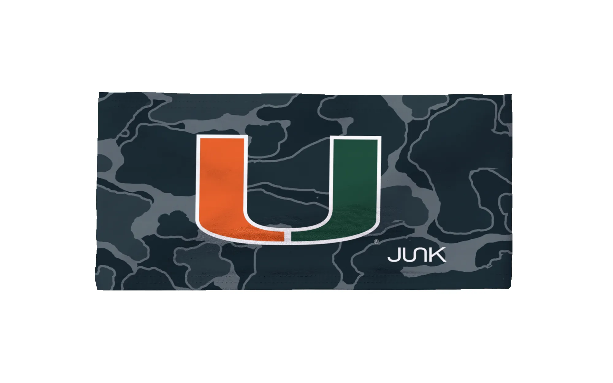 University of Miami: Camo Black Big Bang Lite Headband sold by JUNK Brands product image thumbnail 3