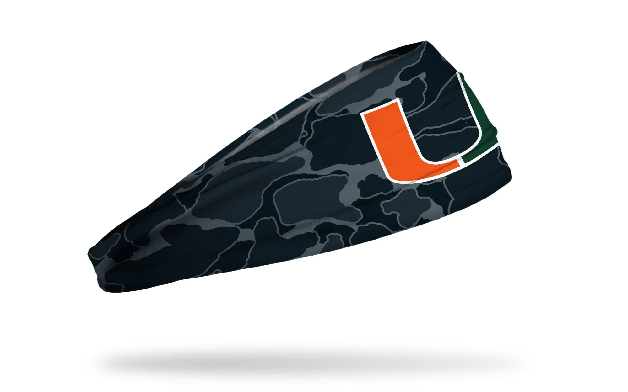 University of Miami: Camo Black Big Bang Lite Headband sold by JUNK Brands product image thumbnail 2