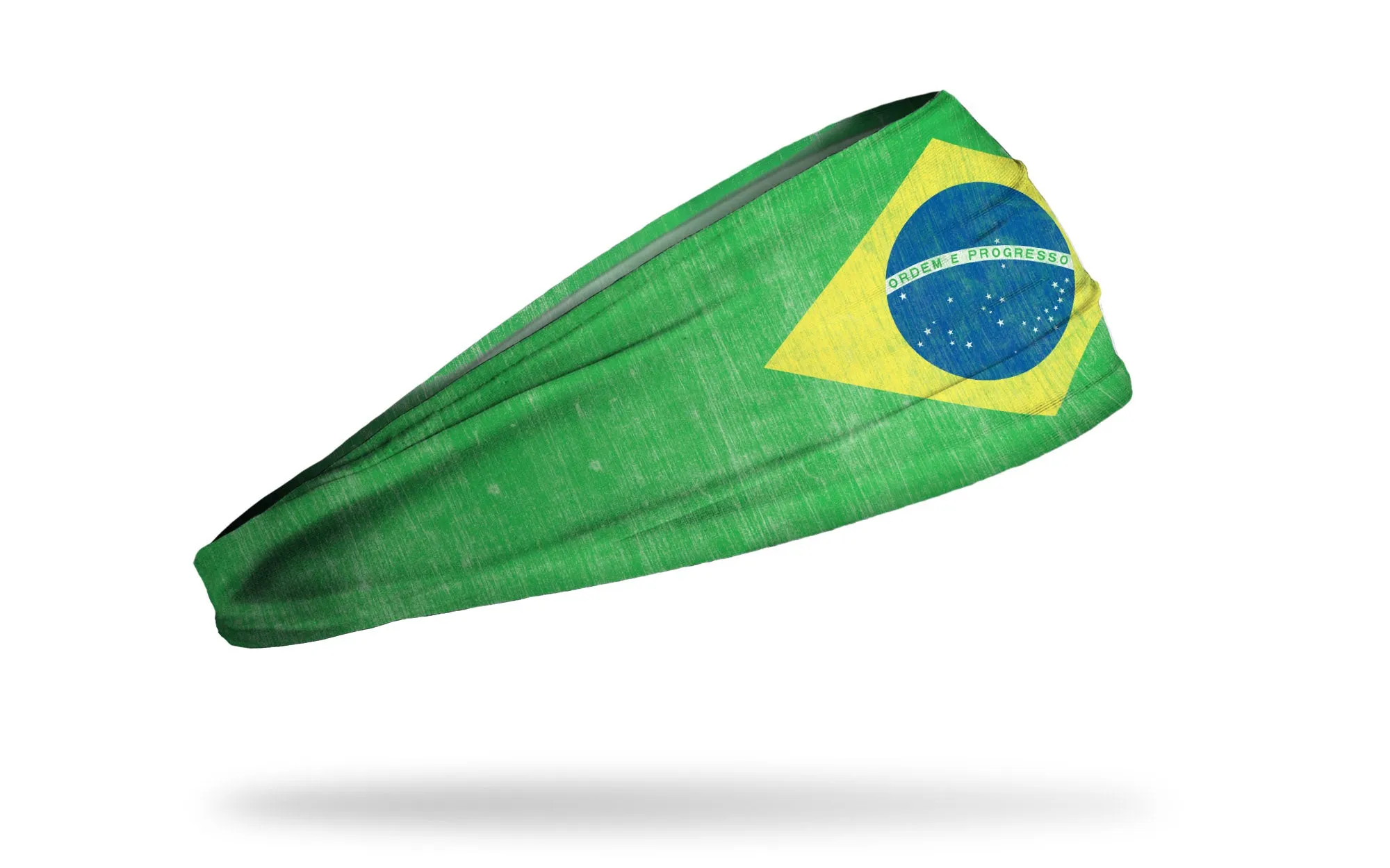 Brazil Grunge Flag Big Bang Lite Headband sold by JUNK Brands product image thumbnail 2