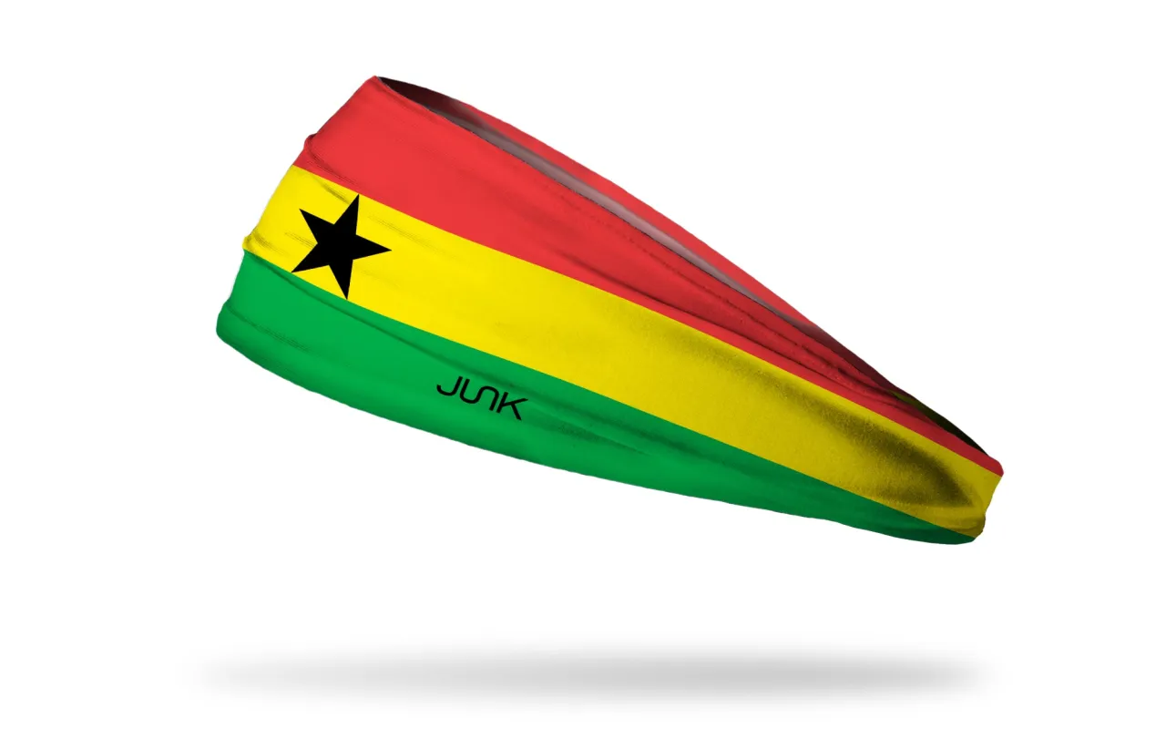 Ghana Flag Big Bang Lite Headband sold by JUNK Brands