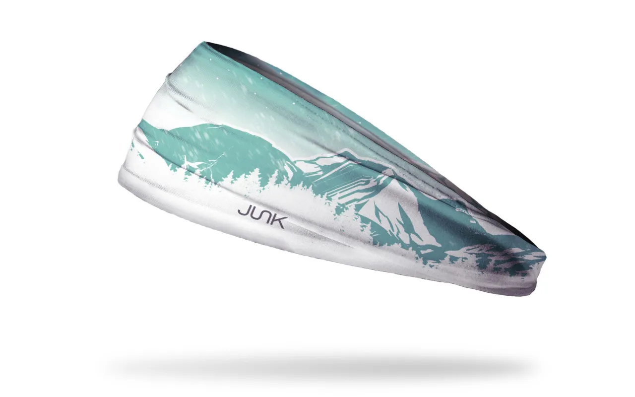Snowy Summit Big Bang Lite Headband sold by JUNK Brands