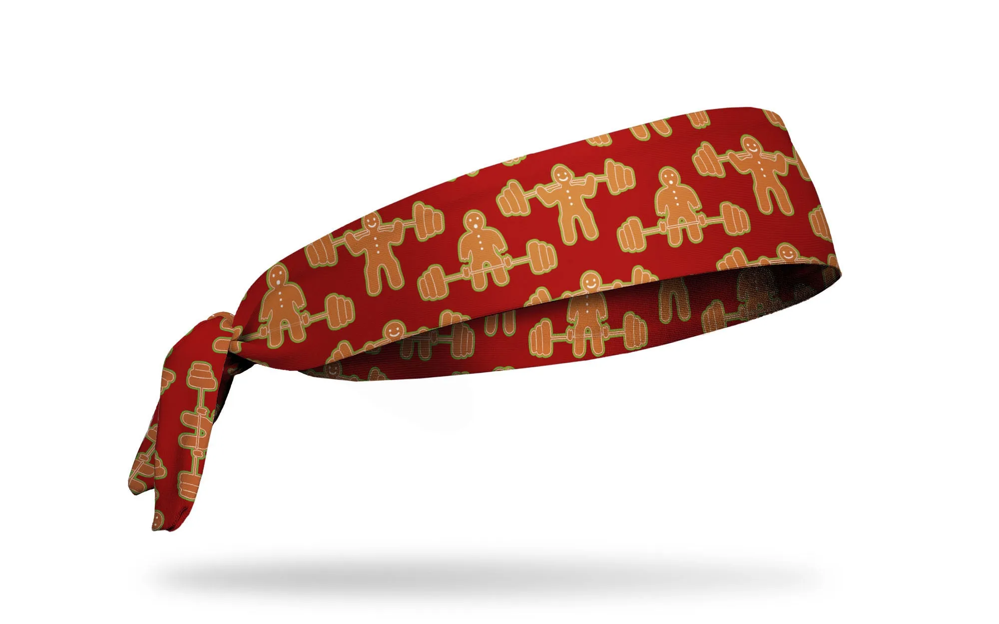 Gymgerbread Man Flex Tie Headband sold by JUNK Brands product image thumbnail 2