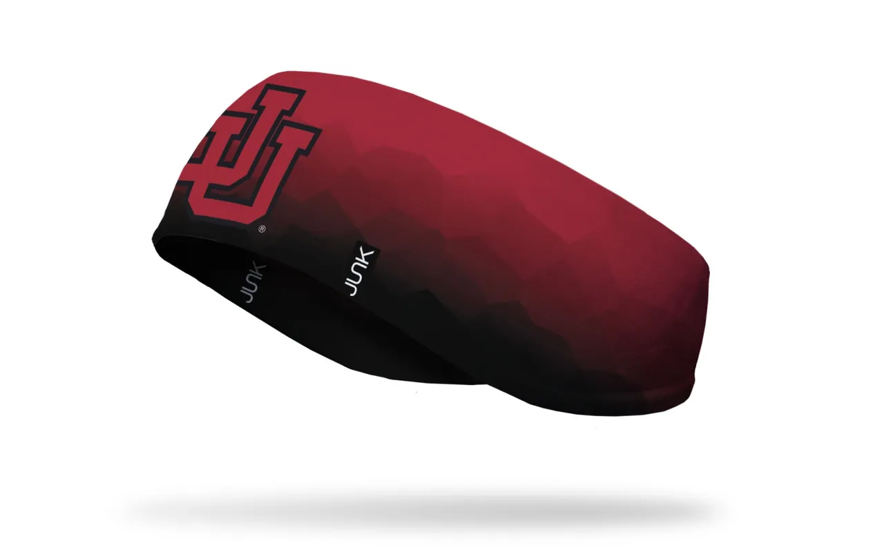 University of Utah: Mistly Mountains Ear Warmer sold by JUNK Brands