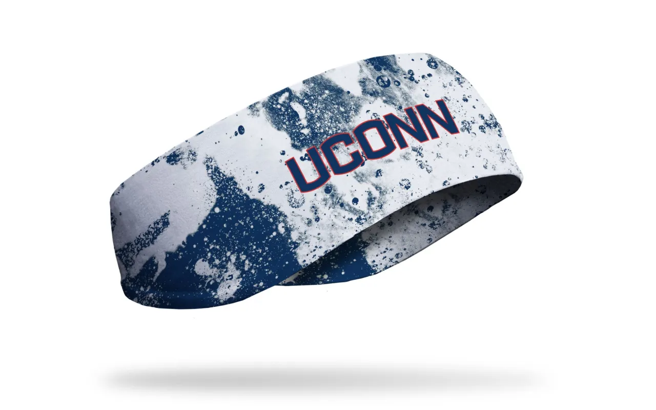 University of Connecticut: Paint Splatter Ear Warmer sold by JUNK Brands