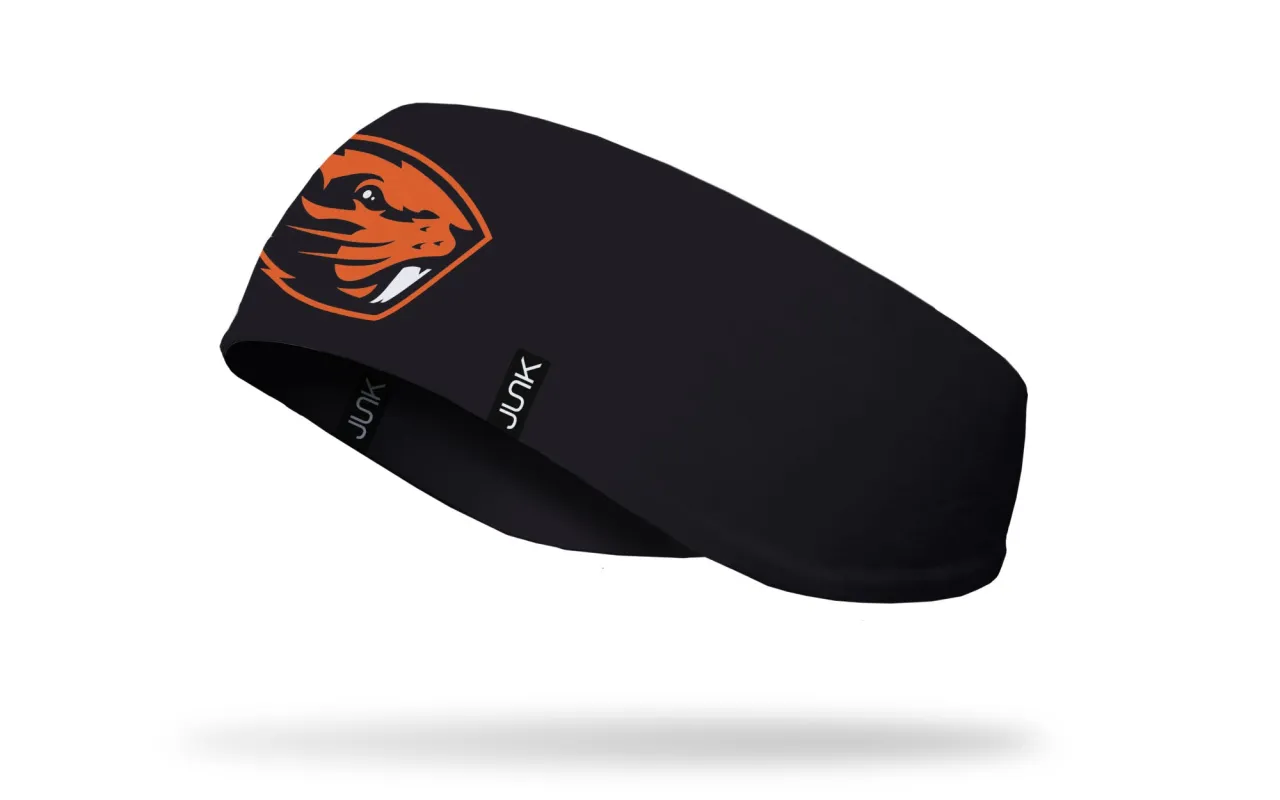 Oregon State University: Home Solid Black Ear Warmer sold by JUNK Brands