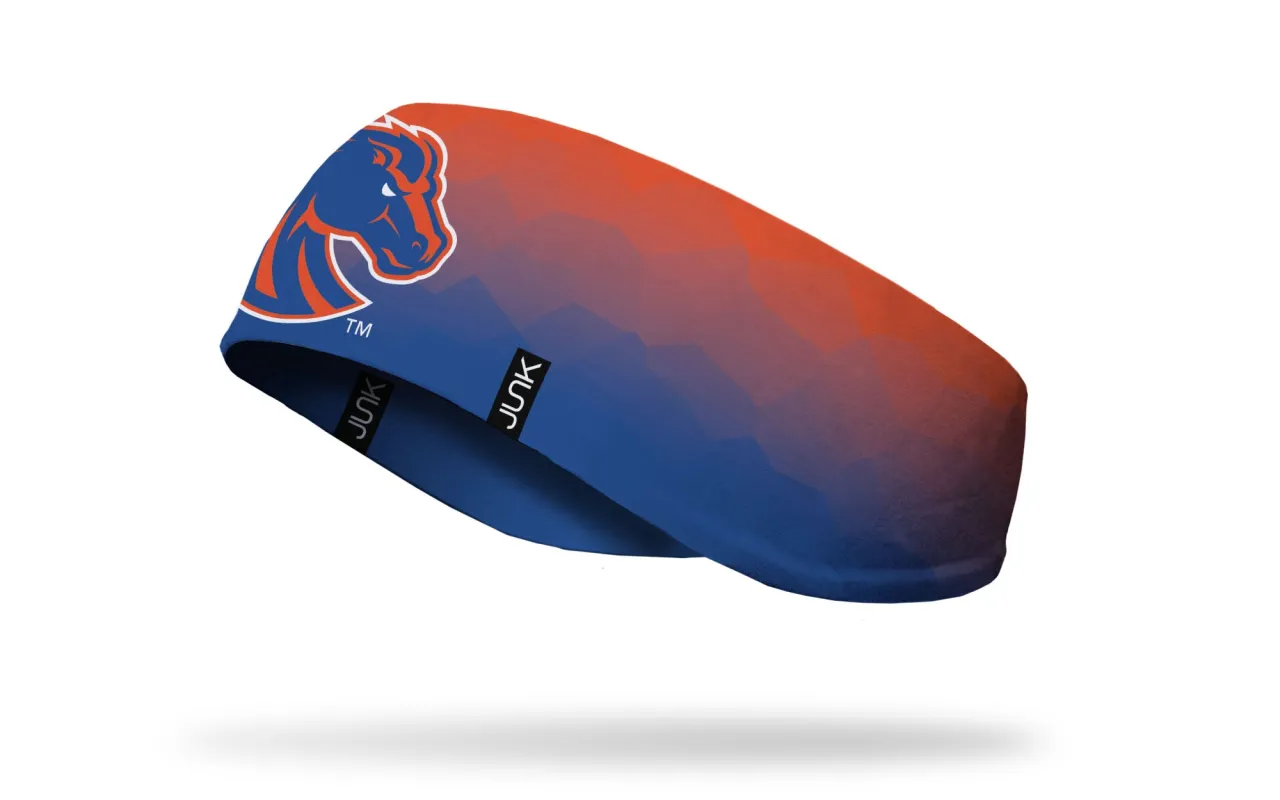 Boise State University: Mistly Mountains Ear Warmer sold by JUNK Brands