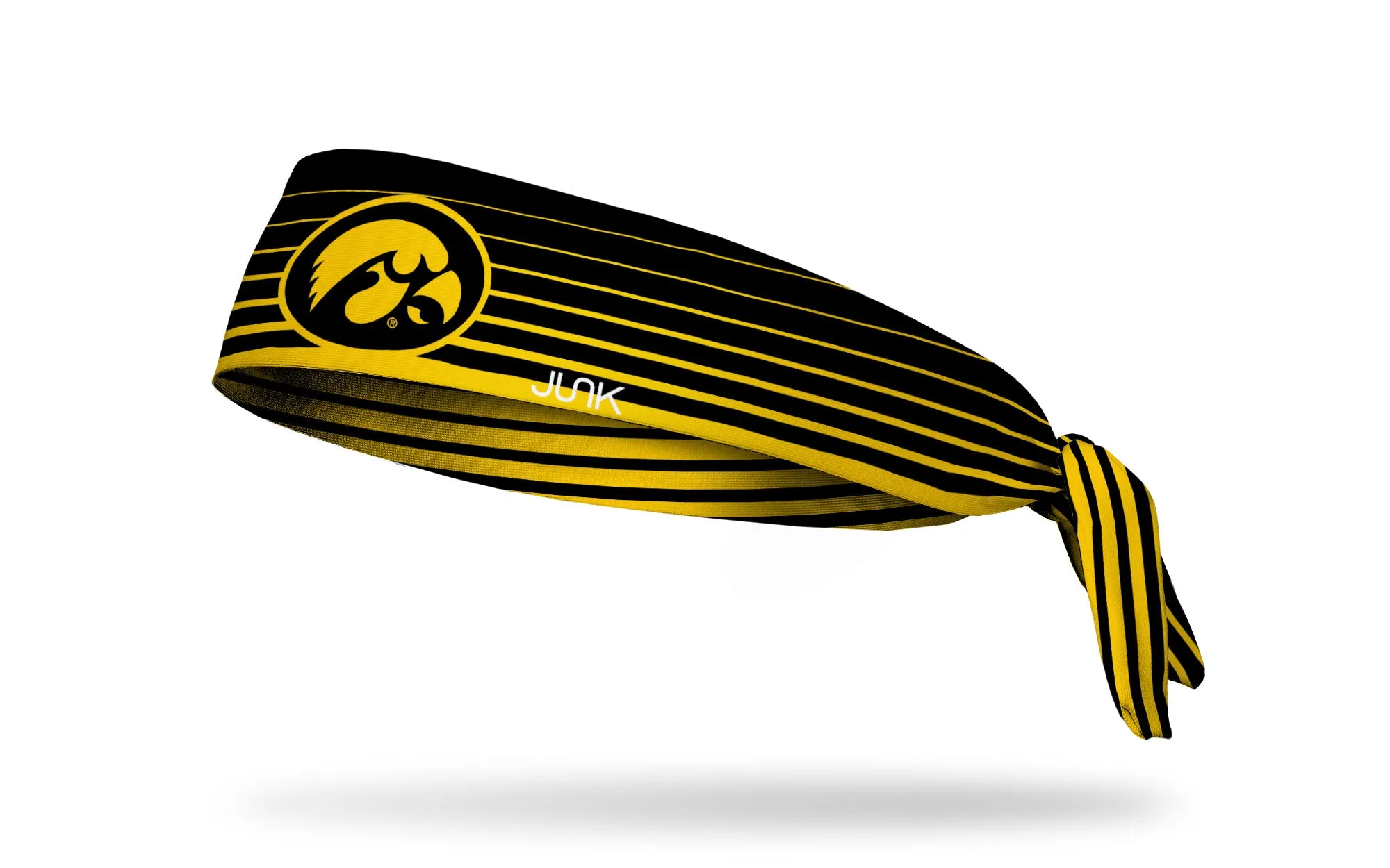 University of Iowa: Gradient Stripe Flex Tie Headband sold by JUNK Brands product image thumbnail 4