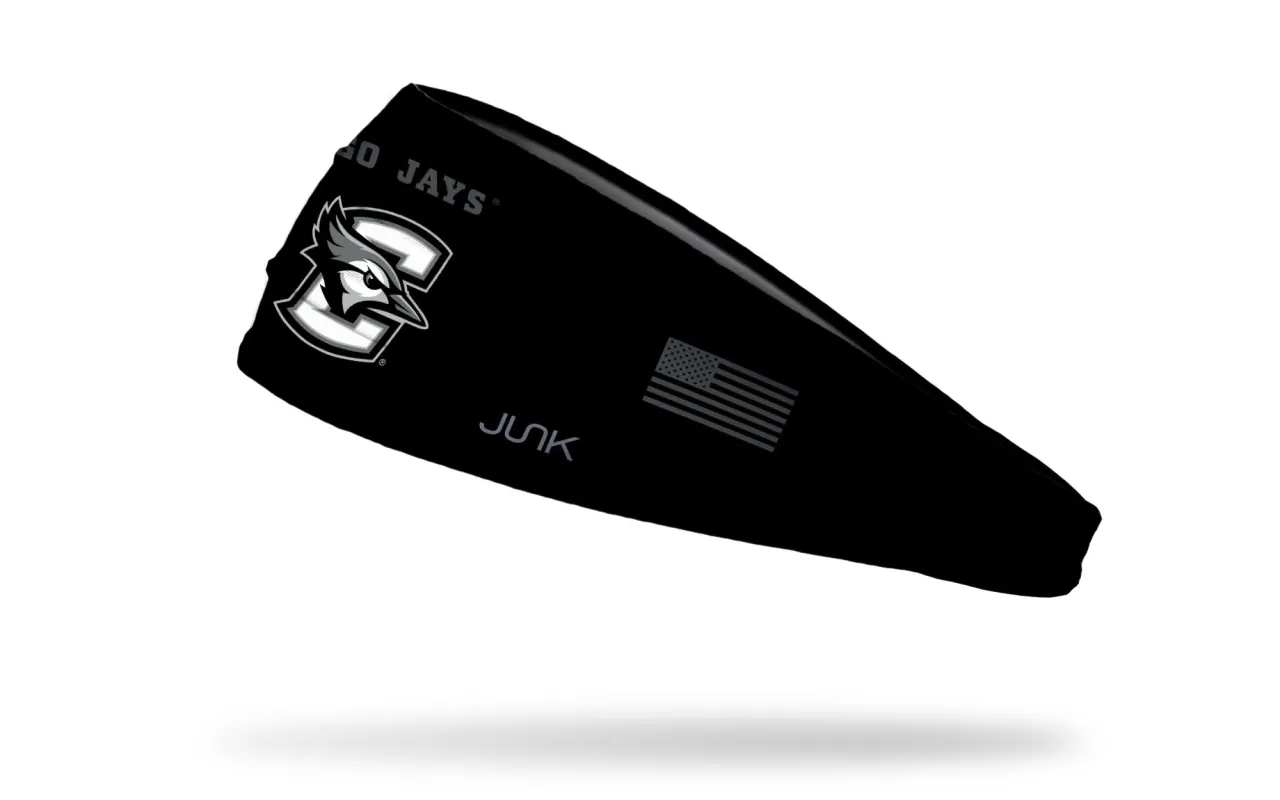 Creighton University: Blackout Big Bang Lite Headband sold by JUNK Brands