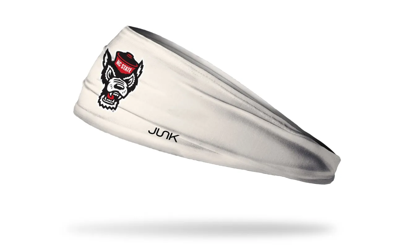 North Carolina State University: Logo Cream Big Bang Lite Headband sold by JUNK Brands