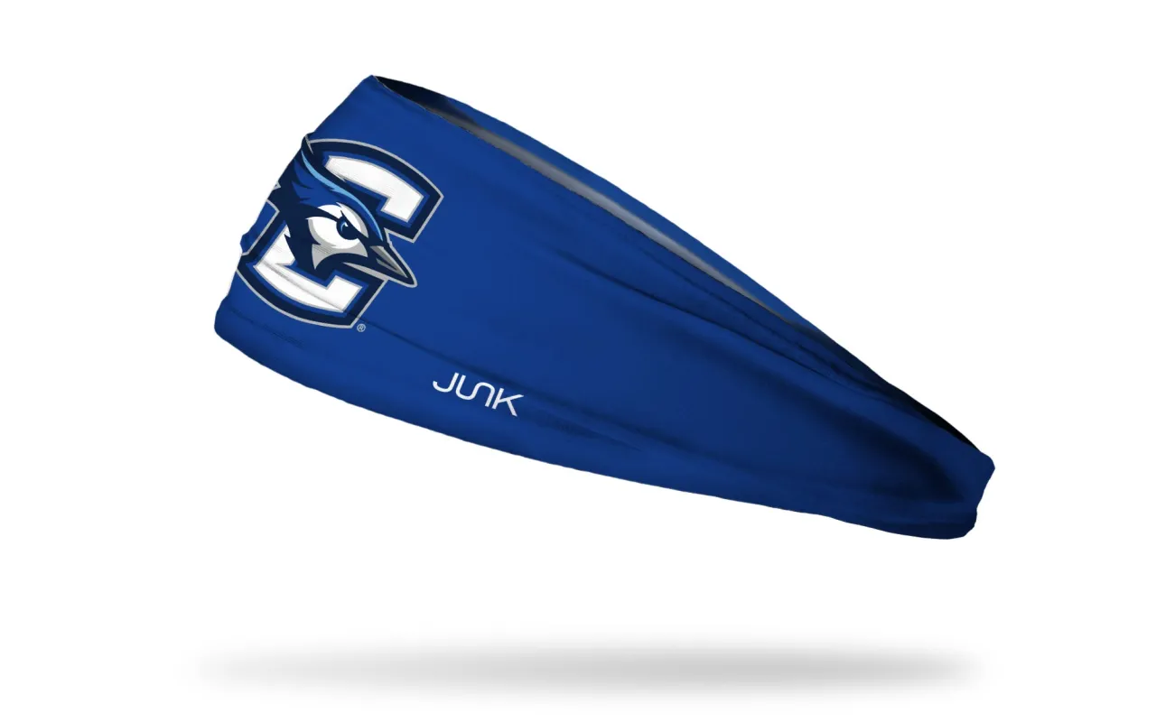 Creighton University: Logo Blue Big Bang Lite Headband sold by JUNK Brands