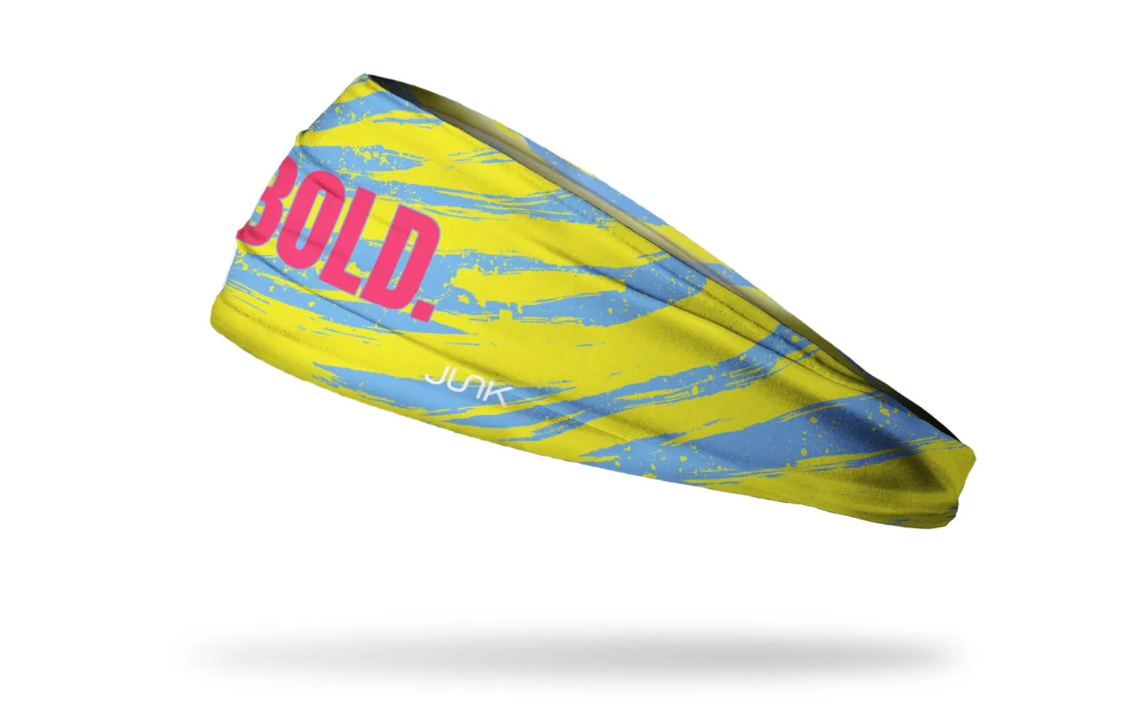 Be Bold Stripes Big Bang Lite Headband sold by JUNK Brands