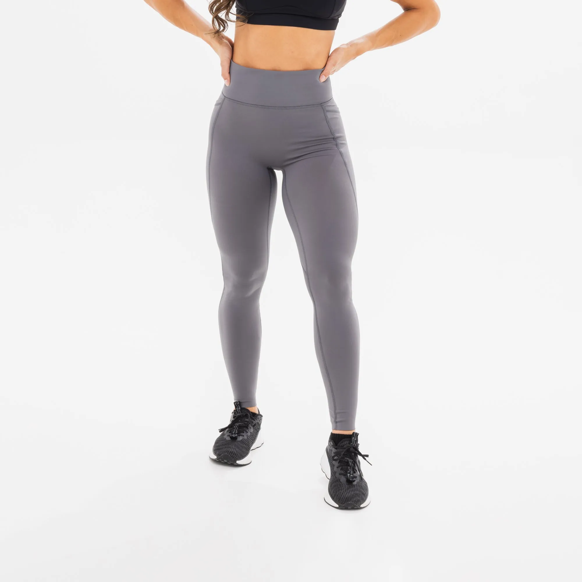 Women's Breakthrough Leggings: Stormcloud sold by JUNK Brands