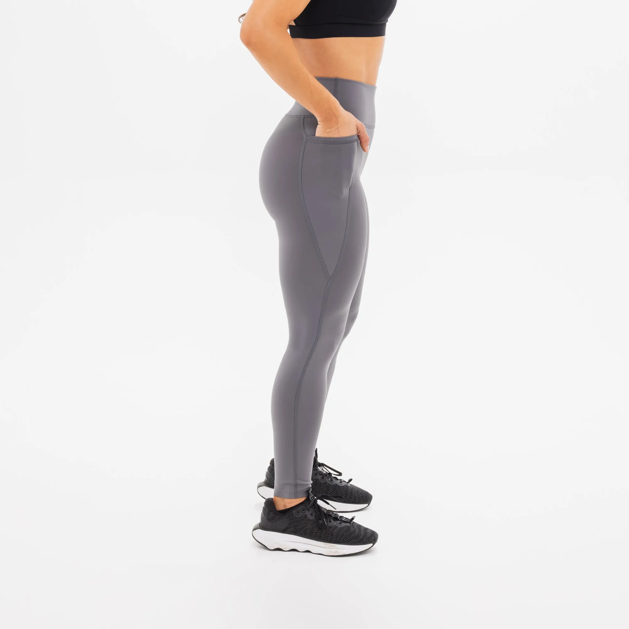 Women's Breakthrough Leggings: Stormcloud sold by JUNK Brands product image thumbnail 2