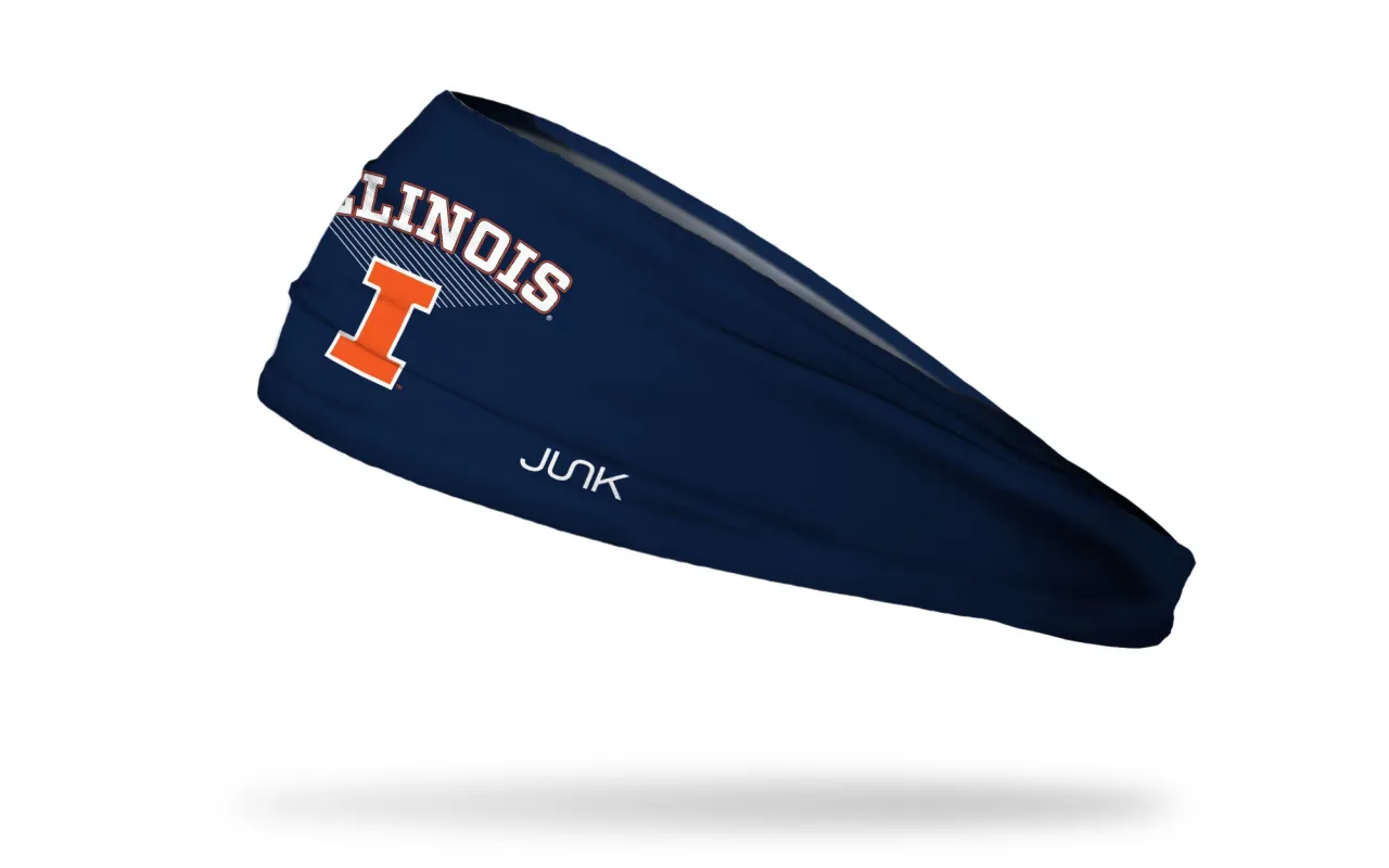 University of Illinois: Madness Big Bang Lite Headband sold by JUNK Brands