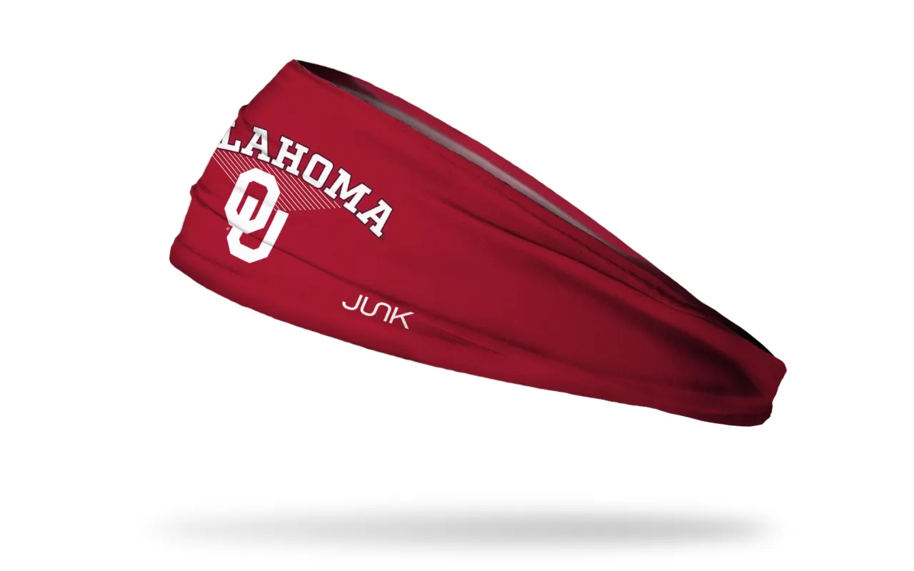 University of Oklahoma: Madness Big Bang Lite Headband sold by JUNK Brands