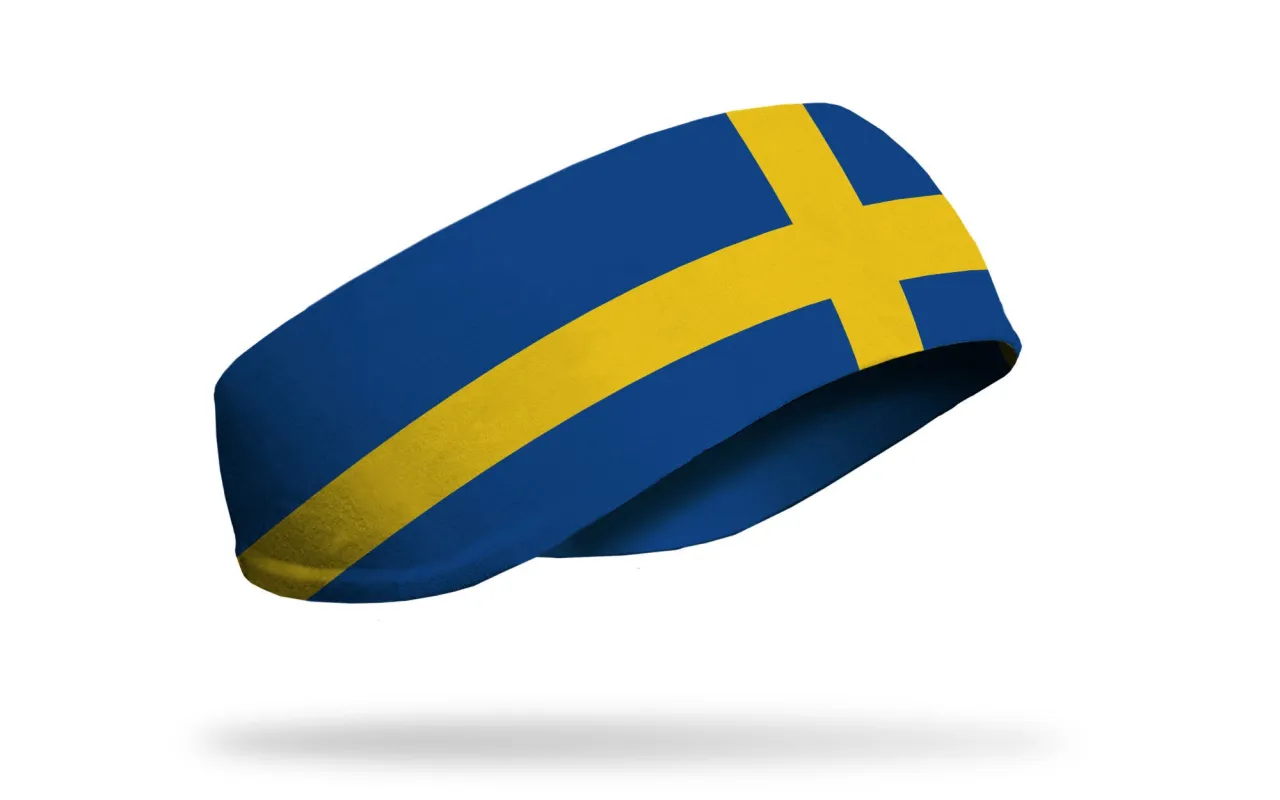 Sweden Flag Ear Warmer made by Junk