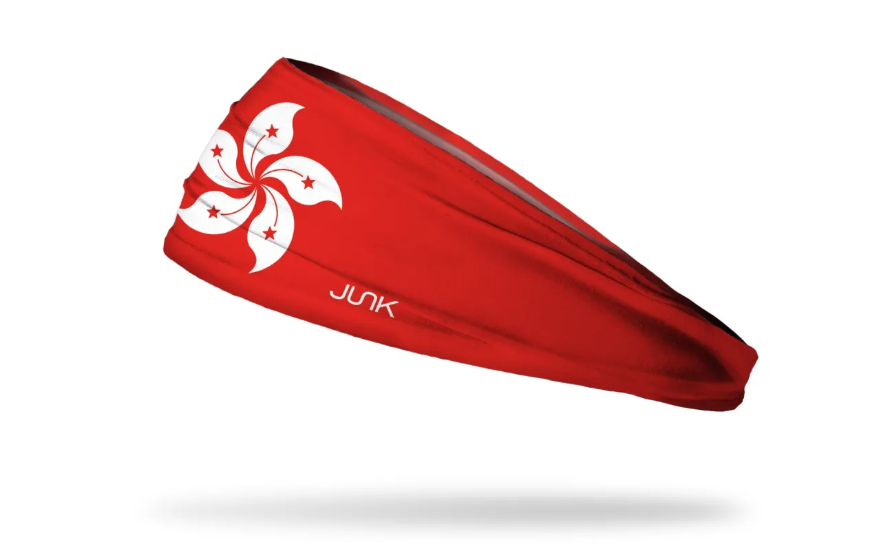 Hong Kong Flag Headband made by Junk