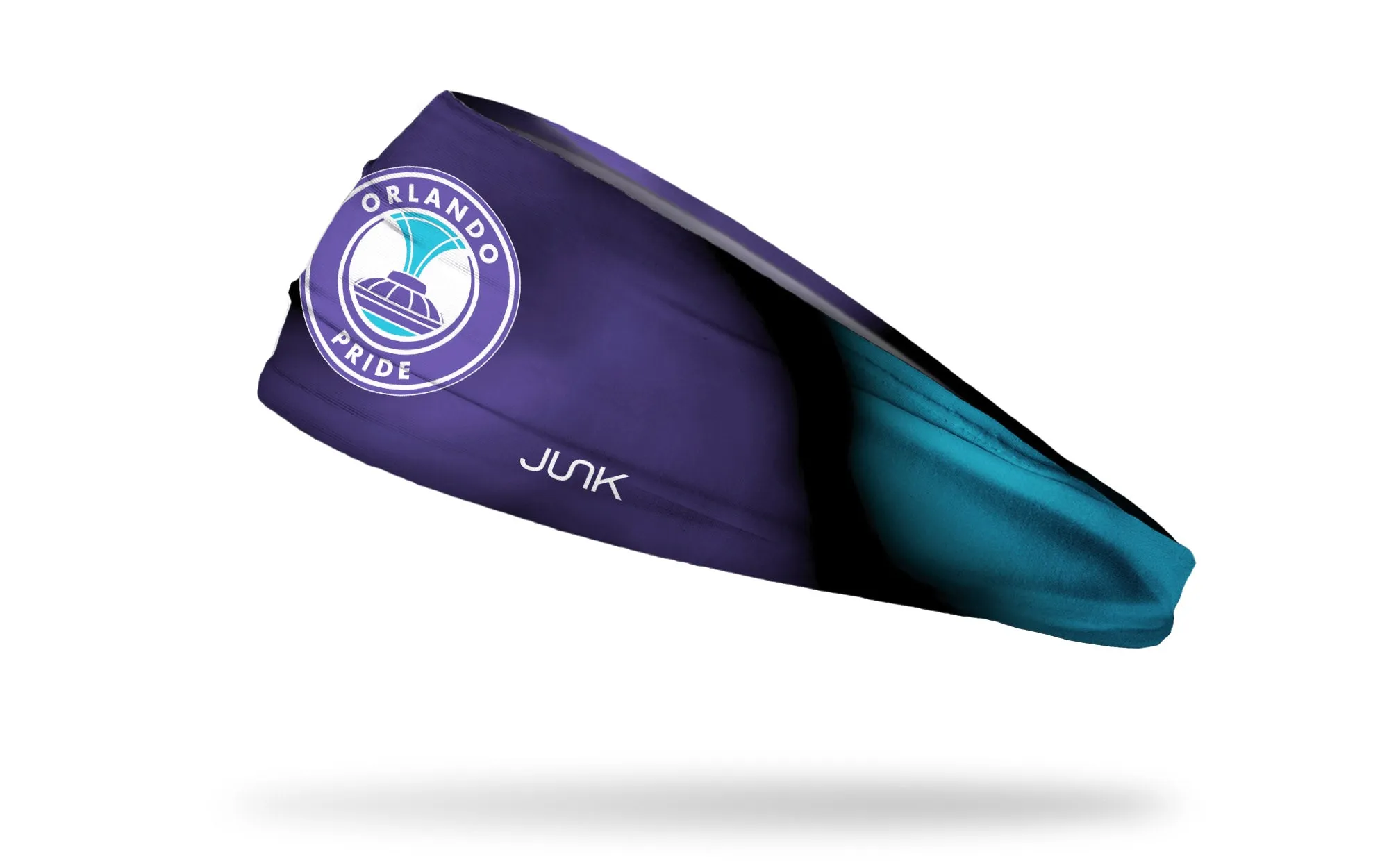 Orlando Pride: Textured Gradient Big Bang Lite Headband sold by JUNK Brands
