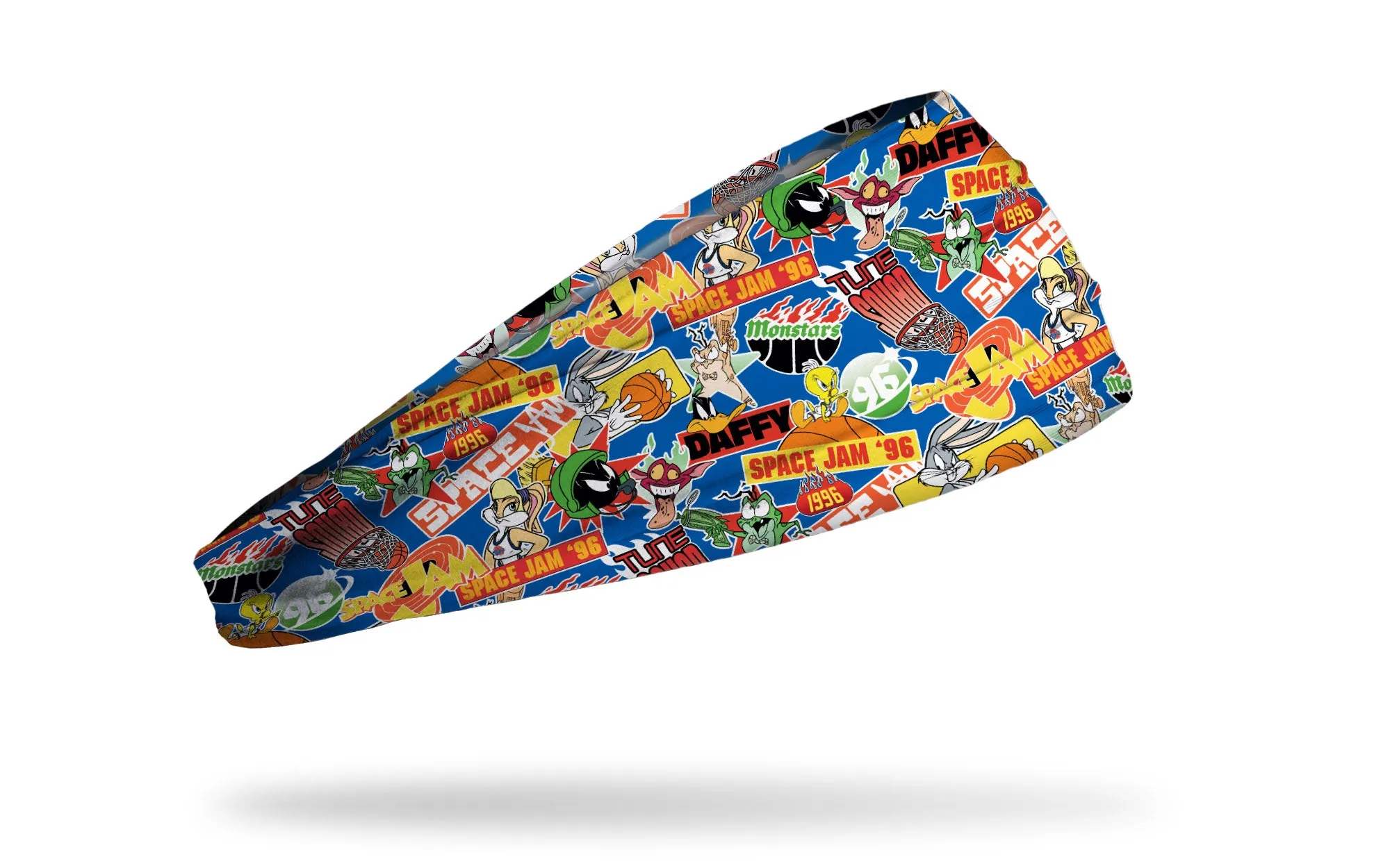 Space Jam: Sticker Slap 1996 Big Bang Lite Headband sold by JUNK Brands product image thumbnail 2