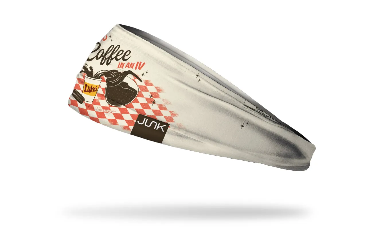 Gilmore Girls: Coffee IV Big Bang Lite Headband sold by JUNK Brands