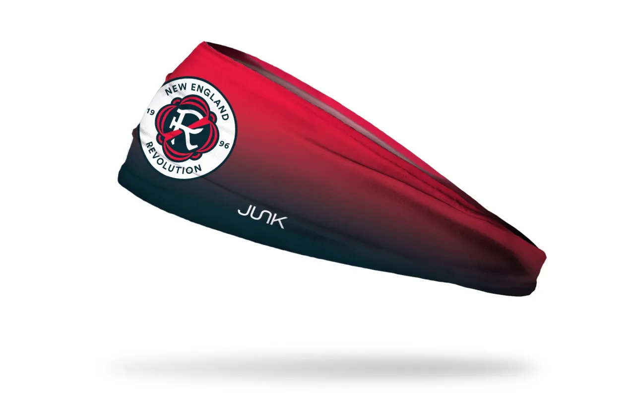New England Revolution: Equalizer Big Bang Lite Headband made by JUNK Brands