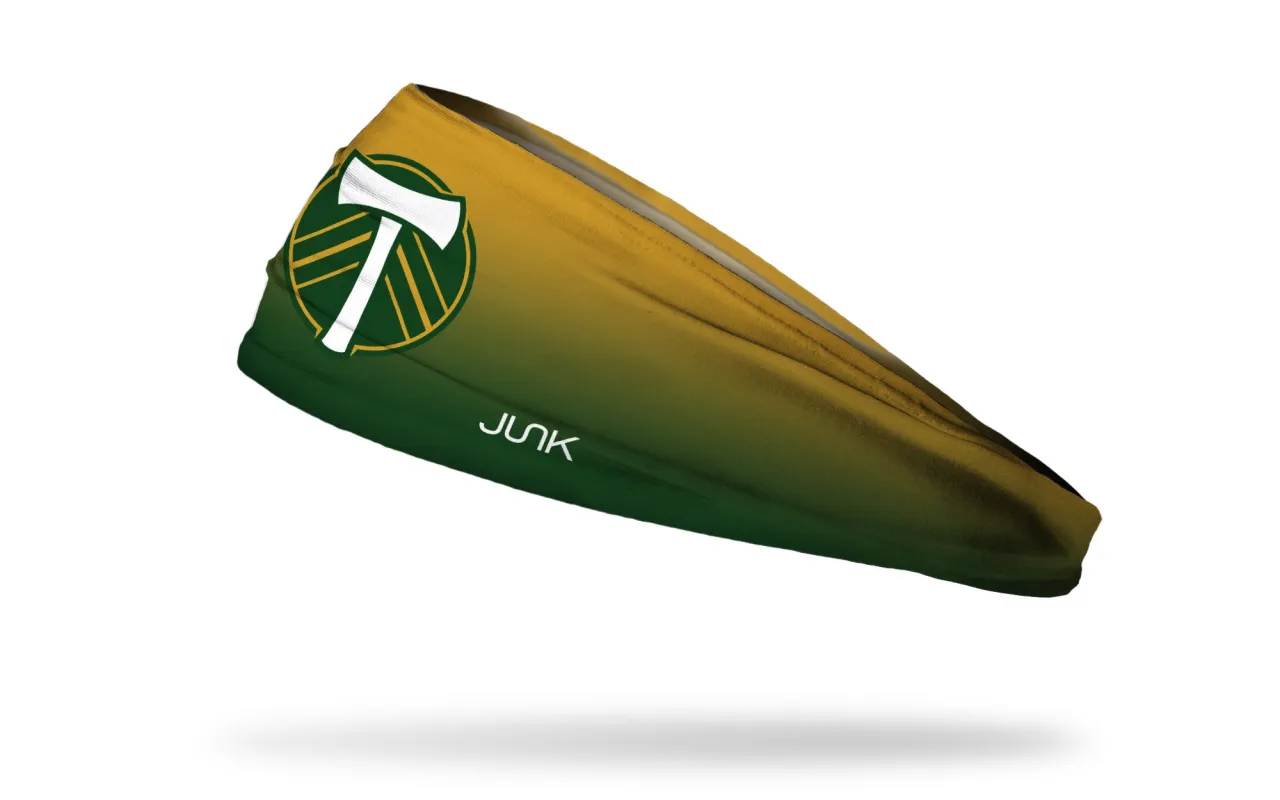 Portland Timbers: Equalizer Big Bang Lite Headband sold by JUNK Brands