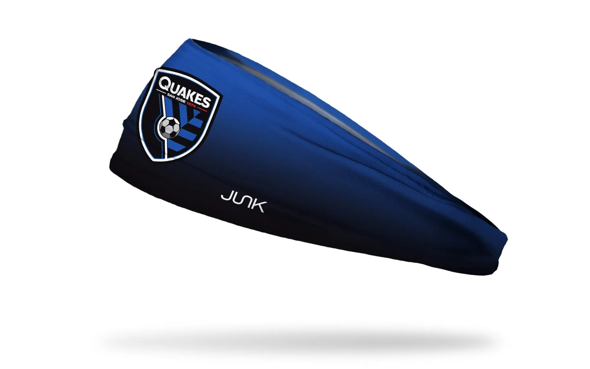 San Jose Earthquakes: Equalizer Big Bang Lite Headband sold by JUNK Brands