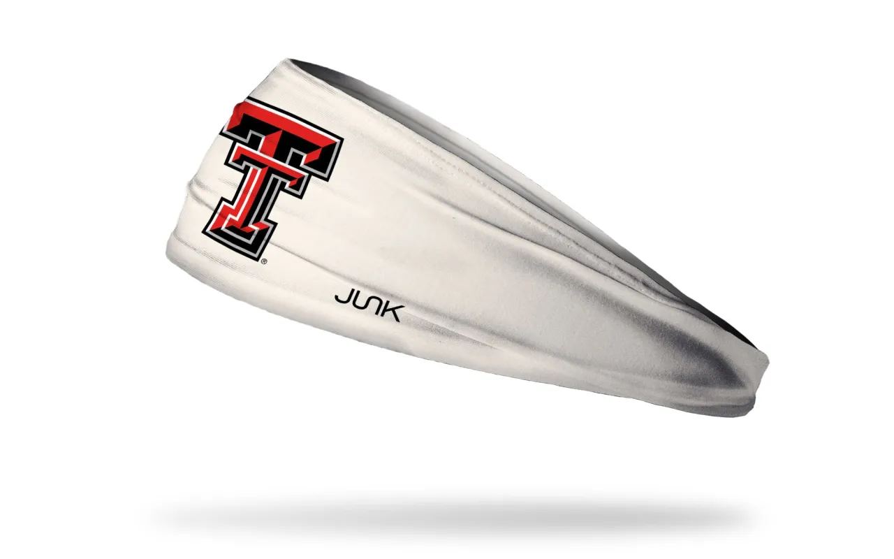 Texas Tech University: Cream Big Bang Lite Headband sold by JUNK Brands