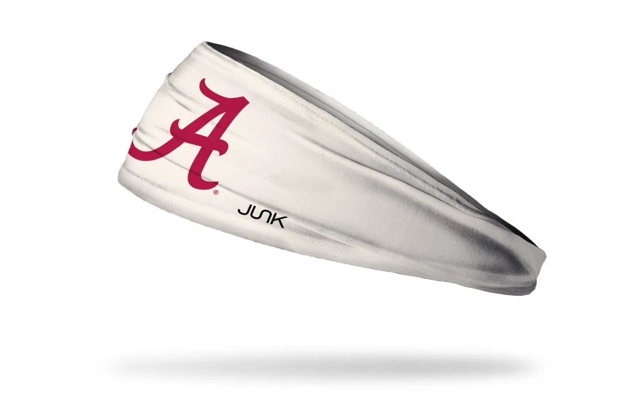 University of Alabama: Cream Big Bang Lite Headband sold by JUNK Brands