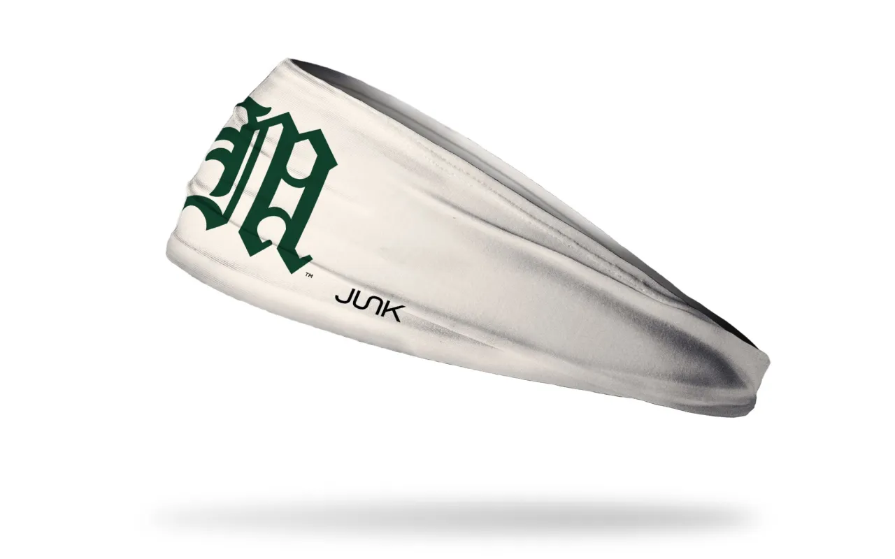 University of Miami: Cream Big Bang Lite Headband sold by JUNK Brands